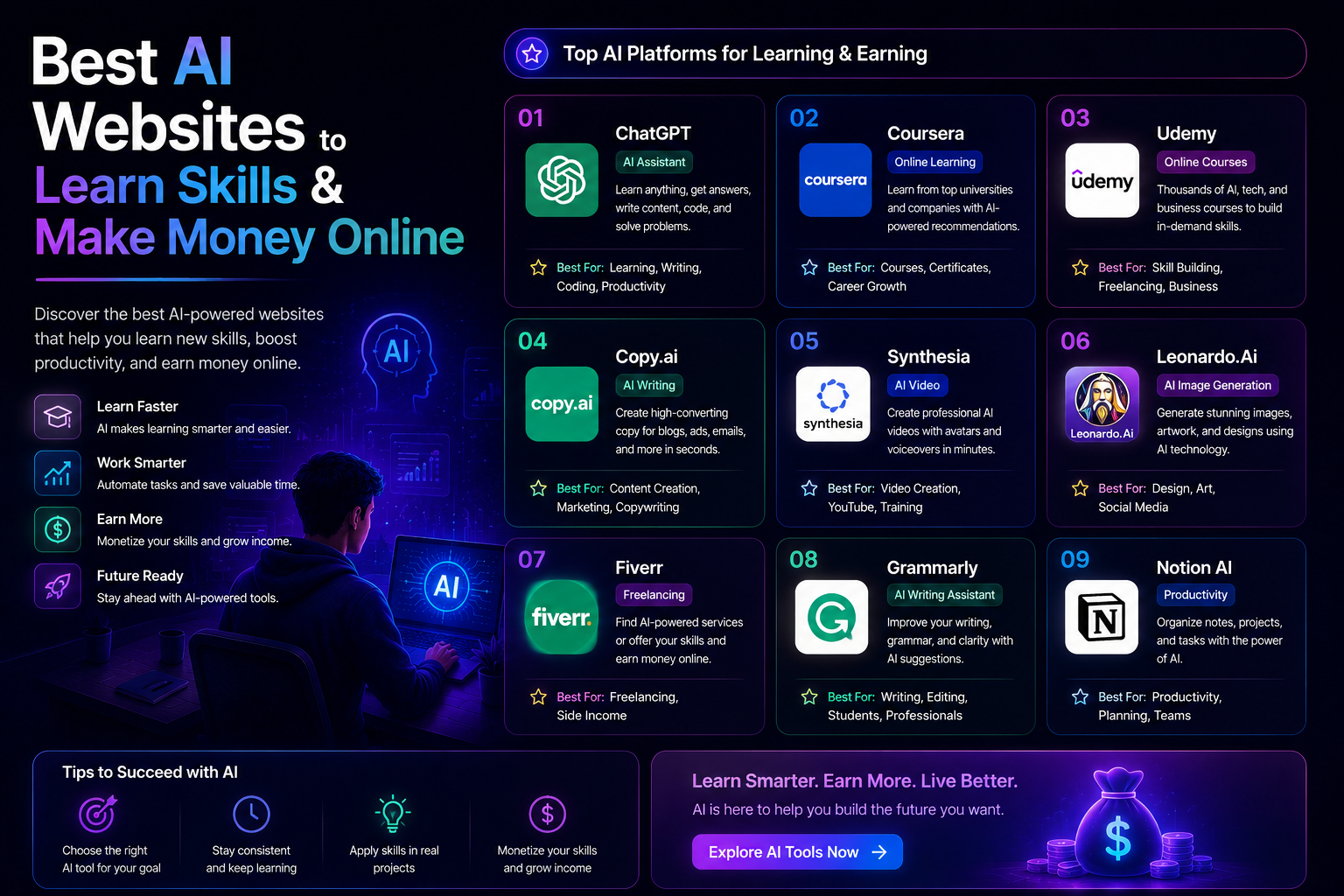 best ai websites