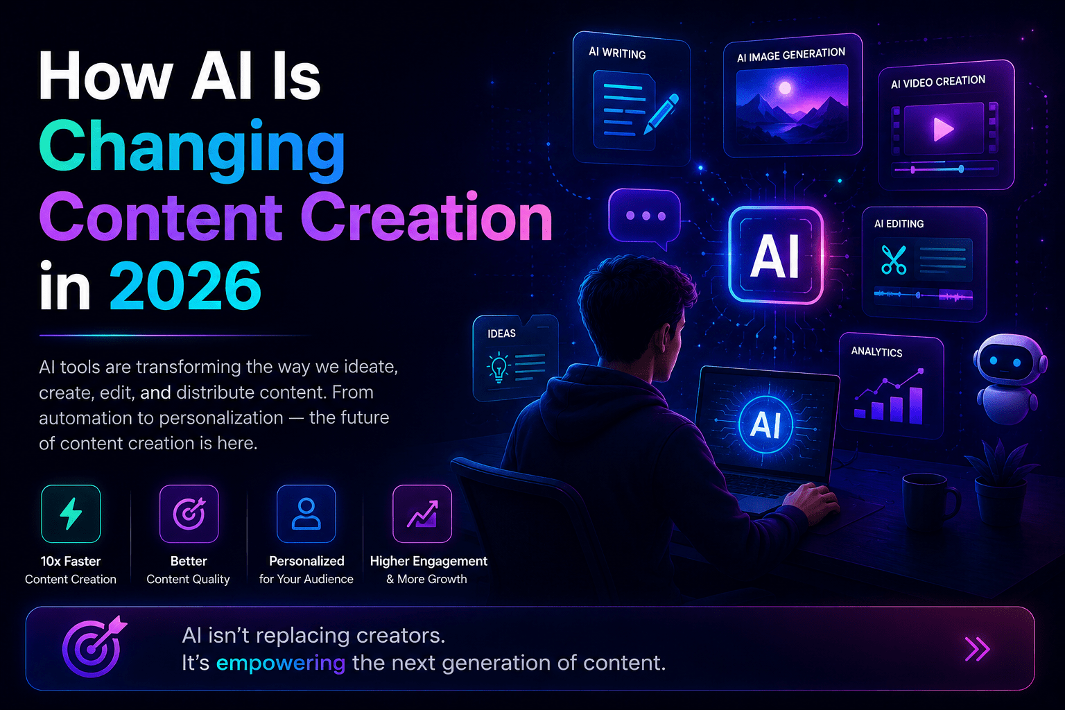 Best AI Tools for Content Creation in 2026