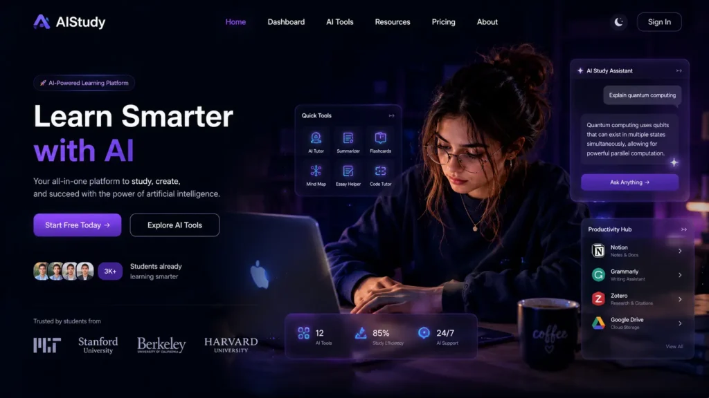 free AI tools for students